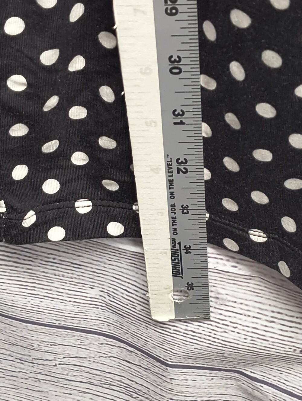 I.AM.GIA Blare Track Pants Black Polka Dot Size Medium - Picture 7 of 8
